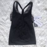 Athleta Jacquard Back Tie Tankini Swim Top XXS Photo 2