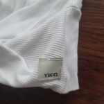 Vuori  Womens White Twist Front Chic Feminine Streetwear Trendy Top Size XSmall Photo 1