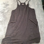 FP movement free people charcoal hot shot onesie shorts romper medium Photo 0