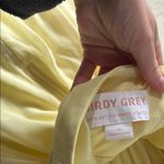 Birdy Grey  Light Yellow Gown Photo 2