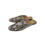 DOLCE VITA Bree Snake Print Mules Loafer Flats Size 9.5 Tan Photo 5