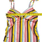 Isabel Maternity by Ingrid & Isabel Multicolor Striped One Piece Swimsuit Large Pink Size undefined Photo 6