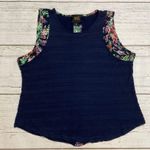 W5  Anthropologie Trimmed Tank Top Photo 0