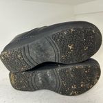 Dansko  Navy Blue Leather Clogs Photo 5