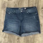 Seven7 Weekend Shorts Rolled Cuff Size 12 Photo 0