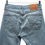 Levi's  501 Straight Leg Jeans Blue 30 Photo 3