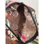 Vera Bradley  Quilted Large Makeup Cosmetics Toiletries Bag Pink Photo 5