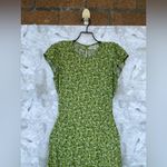 Reformation  Gavin Dress Samantha in green floral size 6 Photo 5