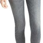 Frame Le One High Rise Waist Crop Skinny Denim Jeans Hughes Acid Wash Grey 2 Photo 0