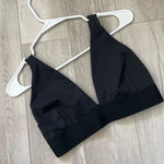 Tiger Friday Bra plunge sports womens Black (large) dancewear activewear workout Photo 0