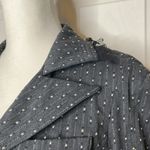 Diane Von Furstenberg  Vintage Polka For Lace Ruffle Blazer Y2k size 6 Photo 4