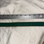 Fossil  Teal Leather Belt with Silver Buckle Sz S Photo 4