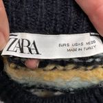 ZARA  CROP SWEATER WOMENS SMALL CHUNKY KNIT BALLOON SLEEVE Photo 4