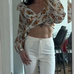 Zimmermann Like new  pleated toile floral print crop top Photo 4