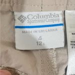 Columbia 4 Pocket 100% Cotton Khaki Shorts - sz 4 12L Photo 2