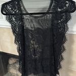 Boutique Sheer Lace Top Photo 1