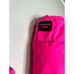 OOF WEAR Women's Neon Pink Long Sleeve High Neck Puffer Coat Size 38 Photo 7