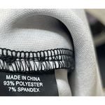 Vince Camuto Snow Leopard Pencil Skirt Back Zip Black Grey Size S Small Photo 6