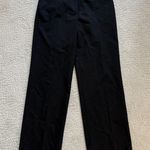 J Jill Stretch Pants Womens 4 Black Wool Blend High Rise Pocket Work Office USA Photo 0