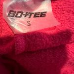 Bo + Tee UK brand hot pink cropped sweatshirt matching sweatpants thick set Photo 6