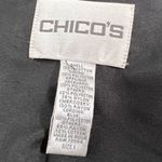 Chico's Sapphire Blue Deepwater Beaded Embroidered Brocade Dress Coat Photo 6