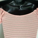 Derek Heart  sz S off shoulder ribbed bodysuit top‎ Photo 4