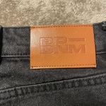 Princess Polly  ZAIDEN STRAIGHT LEG JEANS BLACK Charcoal DENIM Size 4 Women Photo 4