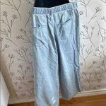 Light Blue Wide Leg Women's Pants Size 8 Photo 1