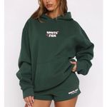 White Fox Boutique NWT White Fox Lucky Thirteen Stephanie
Lounge Shorts Green size‎ Small Photo 2