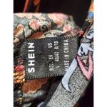 SheIn  Womens Multi Floral 100% Viscose Halter Neck Sleeveless Maxi Dress Large Photo 8