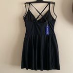 Amazon SHAPERIN Women 1pc Skirted Swimsuit Tummy Control Bathing Suit Swim Dress Medium Photo 3