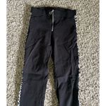 Joe Benbasset Joe B Women's‎ Black Leopard Print strip straight leg pants size small Photo 1