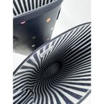 Joules Womens WellyPrint Navy Blue with Polka Dots Rubber Wellington Boots 6 Photo 6