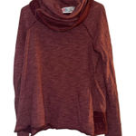 Free People Beach Women's Cowl Neck Pullover Sweater Sweatshirt Red Size Medium Photo 0