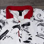 Ali Miles Red and White Jacket Size XL Photo 3