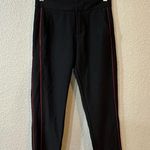 Athleta Stellar Novelty Trouser Black Pant Photo 2