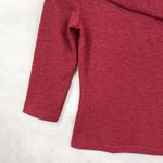 A Byer VTG 90s  Womens Knit Top Size L Asymmetrical Neck Minimal Y2K Office Siren Photo 2