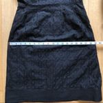 Juicy Couture Vintage Y2K  Black Embroidered Cotton Ruffle Shift Dress Photo 7