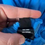 Bobi  los angeles Woman Size Small Bright Blue 100% Cotton Jumpsuit Photo 5