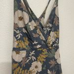 Patagonia  Floral Dress - Blue and Gold Photo 1