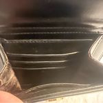 Bella Rose Vintage Black & Brown Leather Handbag Photo 9