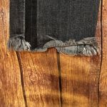 Parker Smith 🔥 👖 Women’s Jeans | Black Wash Frayed Hem Straight Leg | Size 27 Photo 2