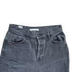 PacSun Womens  High Rise Black Rinse Straight Distressed Jeans - Sz 26 Photo 1