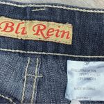 Blu Rein Rhinestone Embellished Low Rise Skinny Jeans Blue Juniors 5 Size undefined Photo 8