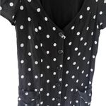 Urban Outfitters Lola Polka Dot Button Down Mini Dress Photo 6