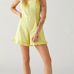 Urban Outfitters  NWT Women's Juliette‎ Lace Inset Romper Size Small Photo 0