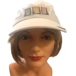 Life is Good White Cotton Adjustable Cap Hat Beach Chairs OS Athletic Sporty Photo 0