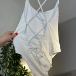 ASOS White One Piece Swim Suit Photo 2