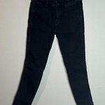 Driftwood  Jackie Braided Side Black Raw Hem Skinny Denim Jeans Photo 0