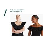 Hill House 💕💕 The Akilah Nap Dress ~ Burgundy Velvet Small S NWT Photo 6